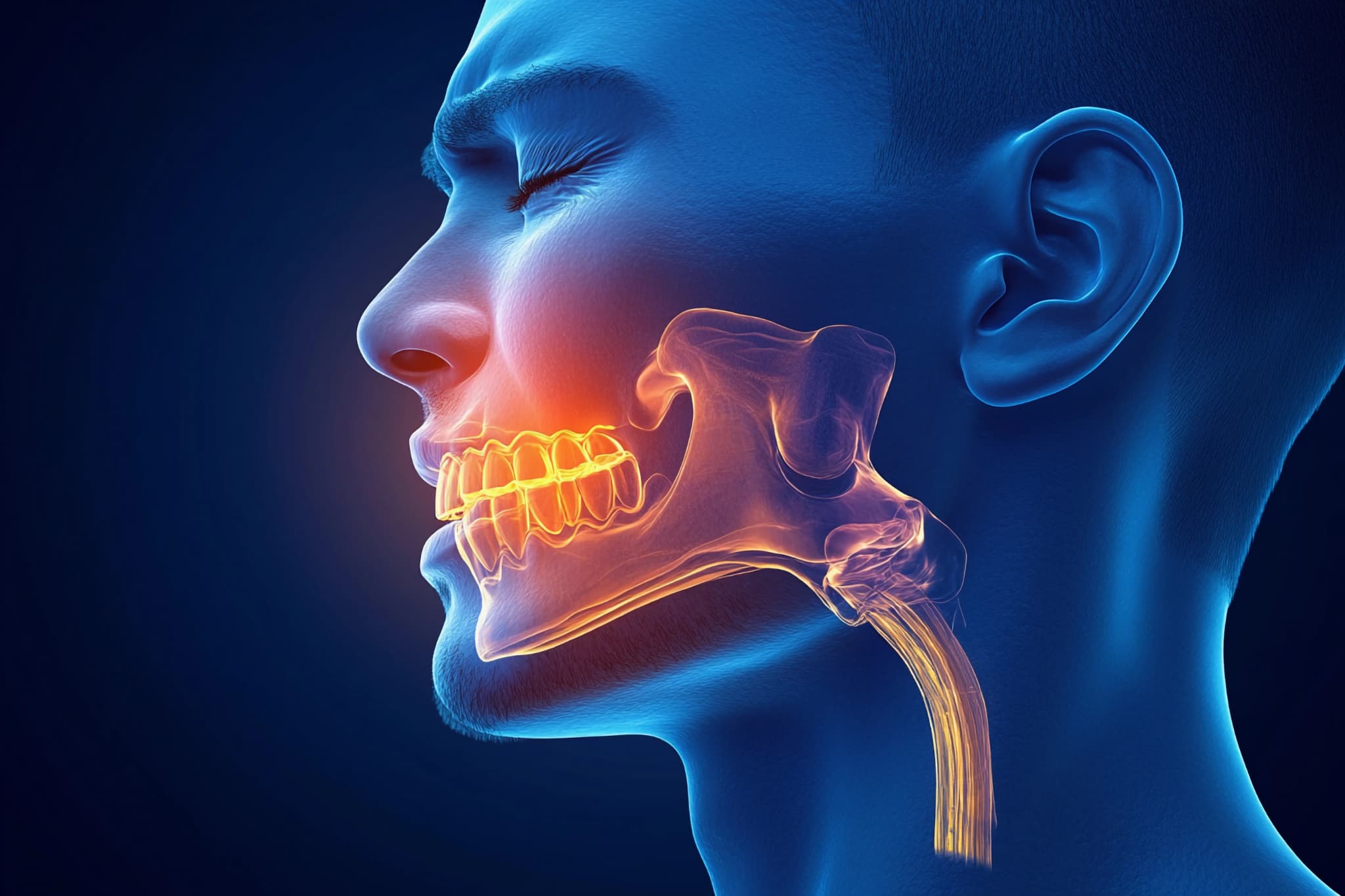 顎関節症のイメージ